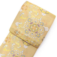画像をギャラリービューアに読み込む, 袋帯 フォーマル 全通 金 花紋 唐草 宝相華 七宝 礼装用 仕立て上がり 訪問着 色無地 新品 未使用 日本製 レディース 女性 着物 帯 入学式 卒業式 和装 和服 ポリエステル 送料無料 KZ tkこに