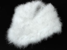 画像をギャラリービューアに読み込む, フェザー ショール 振袖 成人式 卒業式 結婚式 白 羽毛 100% 単品 レディース ファーショール マラボー 着物 和装 ホワイト 女性 購入