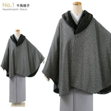 画像をギャラリービューアに読み込む, 着物 コート ケープ ポンチョ 冬 女性 レディース 着物コート 和装コート あったか ヒロミチナカノ へちま衿 3色 防寒