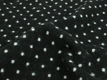 画像をギャラリービューアに読み込む, 着物 コート ケープ ポンチョ 冬 女性 レディース 着物コート 和装コート あったか 日本製 起毛 へちま衿 黒 ドット 防寒