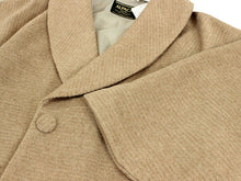 画像をギャラリービューアに読み込む, 着物 コート 冬 へちま衿 キャメル アルパカ シャルム加工 日本製 和装コート 着物コート あったか ウール ロングコート 女性 レディース 和装 和服 防寒