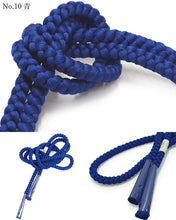 画像をギャラリービューアに読み込む, 帯締め 丸組 正絹 単品 寒色系 選べる 11色 黒 白 青 紺 紫 カジュアル 通年 丸締め 和装小物 女性 レディース DM便発送可能 送料無料対象外 セール対象外 KZ wgふち