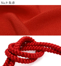 画像をギャラリービューアに読み込む, 帯揚げ帯締めセット 丸組 正絹 ちりめん 暖色系 選べる 12色 緑 白 黄 赤 ピンク カジュアル 通年 丸締め 和装小物 女性 レディース 送料無料対象外 セール対象外 KZ wgわい