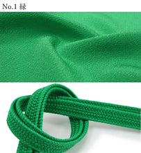 画像をギャラリービューアに読み込む, 帯揚げ帯締めセット 平組 正絹 ちりめん 暖色系 選べる 12色 緑 白 黄 赤 ピンク カジュアル 通年 丸締め 和装小物 女性 レディース 送料無料対象外 セール対象外 KZ wgわい