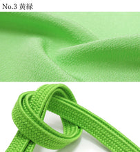 画像をギャラリービューアに読み込む, 帯揚げ帯締めセット 平組 正絹 ちりめん 暖色系 選べる 12色 緑 白 黄 赤 ピンク カジュアル 通年 丸締め 和装小物 女性 レディース 送料無料対象外 セール対象外 KZ wgわい