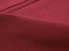 画像をギャラリービューアに読み込む, 洗える着物 セット 袷 メンズ 着物 羽織 2点セット 紬風 無地 渋エンジ M L LL サイズ アンサンブル 着物セット 洗える着物セット 着物 和装 和服 男性 紳士