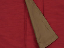 画像をギャラリービューアに読み込む, 洗える着物 セット 袷 メンズ 着物 羽織 2点セット 紬風 無地 渋エンジ M L LL サイズ アンサンブル 着物セット 洗える着物セット 着物 和装 和服 男性 紳士