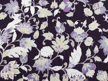 画像をギャラリービューアに読み込む, 着物 反物 正絹 丹後ちりめん フルオーダー 仕立て付き 濃紫 更紗 小紋 着物 和装 和服 単品 女性 レディース 送料無料 hbチト