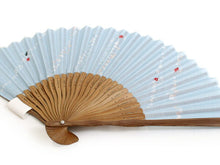 画像をギャラリービューアに読み込む, 扇子 扇袋セット レディース 綿 水色 金魚 箱入り エコ ギフト プレゼント 春 夏 母の日 婦人 女性 女 京扇子 せんす 1086S y2くら KZ 母の日 ギフト セール対象外