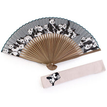 画像をギャラリービューアに読み込む, 扇子 扇袋セット レディース グレー パンダ 箱入り エコ ギフト プレゼント 春 夏 母の日 婦人 女性 女 京扇子 せんす 6534S y2おい KZ 母の日 ギフト 送料無料対象外 セール対象外