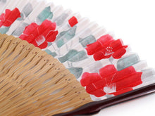 画像をギャラリービューアに読み込む, 扇子 扇袋セット レディース 赤 椿 桐箱入り エコ ギフト プレゼント 春 夏 母の日 婦人 女性 女 京扇子 せんす 1251S y2うく KZ 母の日 ギフト セール対象外