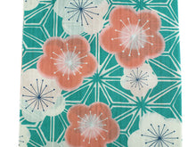 画像をギャラリービューアに読み込む, 浴衣 反物 仕立て付き 緑 梅 麻の葉 山本彩 女性 レディース フルオーダー 綿 和装 和服 日本製 送料無料 tkフラ