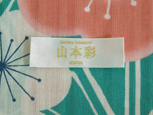 画像をギャラリービューアに読み込む, 浴衣 反物 仕立て付き 緑 梅 麻の葉 山本彩 女性 レディース フルオーダー 綿 和装 和服 日本製 送料無料 tkフラ