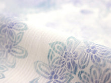 画像をギャラリービューアに読み込む, 着物 洗える着物 反物 レディース セミオーダー 仕立て付 XS S M L XL サイズ 袷 単衣 白 ブルー 菊 みすゞうた 呉服 和装 和服 女性 小紋 送料無料 きもの 羽織 コート セール対象外 KZ ktふく