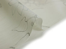 画像をギャラリービューアに読み込む, 着物 洗える着物 反物 レディース セミオーダー 仕立て付 XS S M L XL サイズ 単衣 白 鉄線 クレマチス 花 森英恵 ハナエモリ HANAEMORI 美しいキモノ 雑誌掲載 呉服 和装 和服 女性 小紋 送料無料 きもの 羽織 コート セール対象外 KZ ktこら