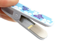 画像をギャラリービューアに読み込む, 着物クリップ 小 4個セット 水色 蝶々 クリップ 和装 着物 浴衣 衿止め えりどめ きものクリップ ハンディクリップ 帯結び 仮止め 和装小物 小物 着付小物 着付け 礼装 カジュアル 通年 大人 レディース 女性 日本製