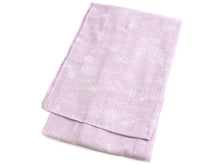 画像をギャラリービューアに読み込む, 洗える 羽織 紗 仕立て上がり フリーサイズ ピンクパープル 松葉 小花 ロング丈 長羽織 春 夏 秋 和装 和服 女性 レディース 冷房対策 あす楽 送料無料 ktコト