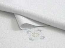 画像をギャラリービューアに読み込む, 正絹 小紋 反物 丹後ちりめん フルオーダー 仕立て付き 着物 和装 和服 グレー 華紋 単品 女性 レディース 送料無料 hbオラ