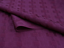 画像をギャラリービューアに読み込む, 正絹 小紋 反物 丹後ちりめん フルオーダー 仕立て付き 着物 和装 和服 赤紫 幾何学 単品 女性 レディース 送料無料 hbオラ
