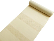 画像をギャラリービューアに読み込む, 正絹 小紋 反物 フルオーダー 仕立て付き 着物 和装 和服 クリーム 横段 七宝 単品 女性 レディース 送料無料 hbオラ