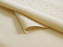 画像をギャラリービューアに読み込む, 正絹 小紋 反物 フルオーダー 仕立て付き 着物 和装 和服 クリーム 横段 七宝 単品 女性 レディース 送料無料 hbオラ