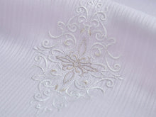 画像をギャラリービューアに読み込む, 正絹 小紋 反物 フルオーダー 仕立て付き 着物 和装 和服 丹後ちりめん 薄紫 菱 刺繍 染 着尺 単品 女性 レディース 送料無料 pnオト