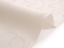 画像をギャラリービューアに読み込む, 正絹 小紋 反物 夏 フルオーダー 仕立て付き 着物 和装 和服 高光織元工場 桐生織 先染め 紋紗 ベージュ ハート 唐草 染 着尺 単品 女性 レディース 送料無料 pnオコ