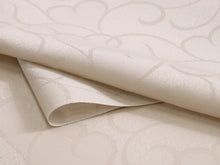 画像をギャラリービューアに読み込む, 正絹 小紋 反物 夏 フルオーダー 仕立て付き 着物 和装 和服 高光織元工場 桐生織 先染め 紋紗 ベージュ ハート 唐草 染 着尺 単品 女性 レディース 送料無料 pnオコ