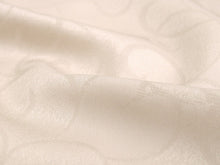 画像をギャラリービューアに読み込む, 正絹 小紋 反物 夏 フルオーダー 仕立て付き 着物 和装 和服 高光織元工場 桐生織 先染め 紋紗 ベージュ ハート 唐草 染 着尺 単品 女性 レディース 送料無料 pnオコ