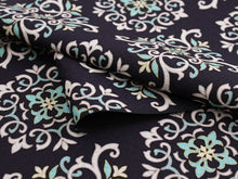 画像をギャラリービューアに読み込む, 正絹 小紋 反物 フルオーダー 仕立て付き 着物 和装 和服 丹後ちりめん 紫 ダマスク柄 着尺 単品 女性 レディース 送料無料 pnオト