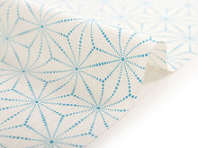 画像をギャラリービューアに読み込む, 正絹 小紋 反物 丹後ちりめん フルオーダー 仕立て付き 湯のし付き 着物 和装 和服 オフホワイト ブルーグリーン 麻の葉 着尺 単品 袷 単衣 女性 レディース 送料無料 hbチオ