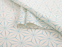 画像をギャラリービューアに読み込む, 正絹 小紋 反物 丹後ちりめん フルオーダー 仕立て付き 湯のし付き 着物 和装 和服 オフホワイト ブルーグリーン 麻の葉 着尺 単品 袷 単衣 女性 レディース 送料無料 hbチオ