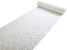 画像をギャラリービューアに読み込む, 正絹 小紋 反物 丹後ちりめん フルオーダー 仕立て付き 湯のし付き 着物 和装 和服 オフホワイト ブルーグリーン 麻の葉 着尺 単品 袷 単衣 女性 レディース 送料無料 hbチオ