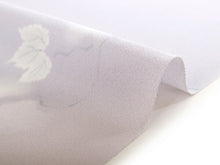 画像をギャラリービューアに読み込む, 正絹 小紋 反物 丹後ちりめん フルオーダー 仕立て付き 湯のし付き 着物 和装 和服 紫 ぼかし 葡萄 蔦 着尺 単品 袷 単衣 女性 レディース 送料無料 hbチオ