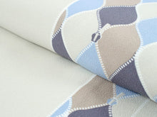 画像をギャラリービューアに読み込む, 洗える着物 袷 小紋 フリーサイズ 仕立て上がり 単品 ベージュグレー ファスナー 永楽屋 レトロ アンティークデザイン 女性 レディース 和装 和服 きもの プレタ 袷きもの カジュアル 普段着 送料無料 あす楽 ktふう