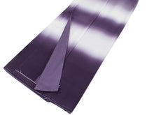 画像をギャラリービューアに読み込む, 正絹 着物 単品 仮絵羽 小紋 フルオーダー 仕立て無料 パープル 横段 ぼかし 染め グラデーション 洒落 女性 レディース 未仕立て 未使用 新品 送料無料 hb