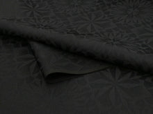 画像をギャラリービューアに読み込む, 正絹 小紋 単品 反物 丹後ちりめん フルオーダー 仕立て付き 着物 和装 和服 着物 黒 幾何学 女性 レディース 送料無料 hbチト