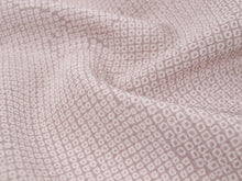 画像をギャラリービューアに読み込む, 正絹 小紋 単品 反物 浜ちりめん フルオーダー 仕立て付き 着物 和装 和服 着物 渋紫 鹿の子 雪輪 女性 レディース 送料無料 hb