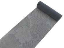 画像をギャラリービューアに読み込む, 正絹 小紋 単品 反物 浜ちりめん フルオーダー 仕立て付き 着物 和装 和服 着物 黒 鹿の子 雪輪 女性 レディース 送料無料 hb