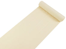 画像をギャラリービューアに読み込む, 正絹 小紋 単品 反物 丹後ちりめん フルオーダー 仕立て付き 着物 和装 和服 着物 イエローベージュ 間道 花唐草 女性 レディース 送料無料 hb