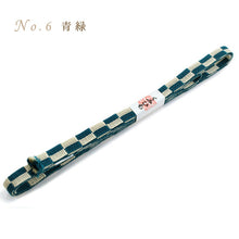 画像をギャラリービューアに読み込む, 三分紐 帯締め お洒落 粋 単品 正絹 市松格子 12色 赤 青 紺 紫 からし 緑 茶 ゴールド シルバー カジュアル セミフォーマル 通年 3分紐 帯〆 組紐 和装小物 日本製 ネコポス便発送可能 KZ wgくわ