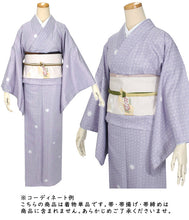 画像をギャラリービューアに読み込む, 洗える着物 単品 袷 小紋 仕立て上がり M L 蛍ぼかし 5色 カジュアル レディース 女性 プレタ お茶会 着物 きもの 和服 和装