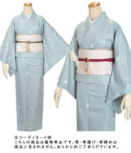 画像をギャラリービューアに読み込む, 洗える着物 単品 袷 小紋 仕立て上がり M L 蛍ぼかし 5色 カジュアル レディース 女性 プレタ お茶会 着物 きもの 和服 和装