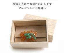 画像をギャラリービューアに読み込む, 帯留め 単品 葡萄 べっ甲調 パール調 白 グリーン 緑 おしゃれ パーツ 小紋 カジュアル 普段着用 三分紐を通すタイプ 粋 古典 和装小物 帯留 帯どめ 着物 和服 和装 箱入り 帯飾り KZ wgわお