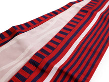 画像をギャラリービューアに読み込む, 帯 3点セット 黄色 菊 赤 縞 半幅帯 赤 帯飾り レディース 女性 半巾帯 細帯 浴衣帯 リバーシブル 大人 ポリエステル 着物 洒落 和装 和服 レトロ ニラ