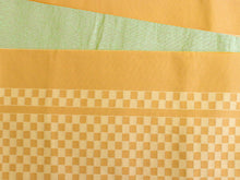 画像をギャラリービューアに読み込む, 帯 2点セット クリーム グリーン ぼかし 水玉 サークル ピンク 縞 半幅帯 からし 市松格子 縞 黄緑 半巾帯 レディース 女性 細帯 浴衣帯 リバーシブル 大人 ポリエステル 着物 洒落 和装 和服 レトロ オト