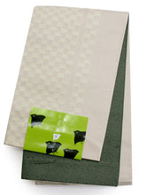 画像をギャラリービューアに読み込む, 帯 3点セット ピンク ネコ オフホワイト 市松 半幅帯 ピンク 帯飾り レディース 女性 半巾帯 細帯 浴衣帯 リバーシブル 大人 ポリエステル 着物 洒落 和装 和服 レトロ チウ