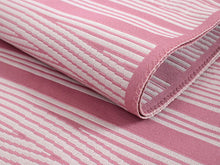 画像をギャラリービューアに読み込む, 帯 5点セット ピンク 縞 名古屋帯 黄 帯揚げ クリーム 帯締め シルバー 兎 麻 半幅帯 白 青 帯飾り レディース 女性 大人 ポリエステル 着物 洒落 和装 和服 レトロ フク