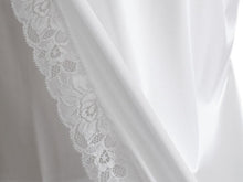 画像をギャラリービューアに読み込む, 着物スリップ ブラジャー機能付き 花柄レース M L オールシーズン スリップブラ 抗菌防臭加工 静電気防止 東レ シルック パレル 裾除け 肌襦袢 和装ブラ 浴衣 着物 洋装 インナーワンピース スリップ ネコポス便発送可能 日本製