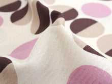 画像をギャラリービューアに読み込む, 洗える着物 セミオーダー付き 反物 単品 みすゞうた ピンク 茶 水玉 ドット 可愛い ポップ 柄 レディース 女性 小紋 和装 和服 XS S M L XL サイズ 広幅 クイーンサイズ 袷 単衣 羽織 コート 送料無料 kt